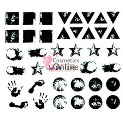 Stickere cu Apa pentru unghii cod BN1230